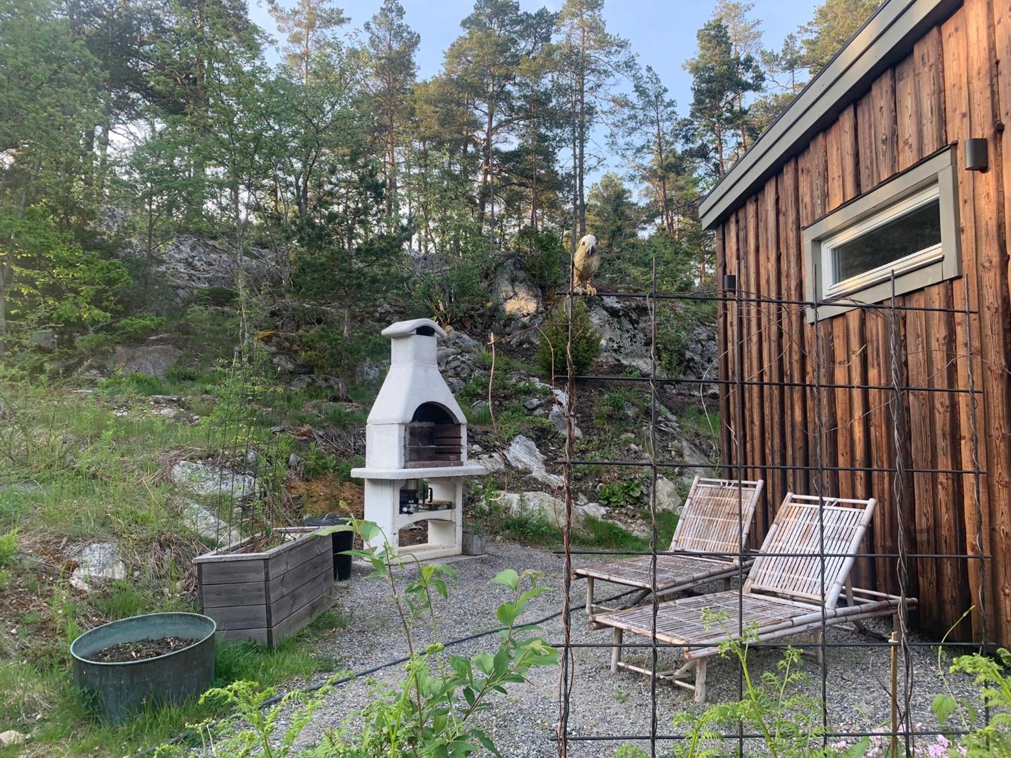 Villa Fullt Utrustat Minihus Pa Landet Västerhaninge Exterior foto